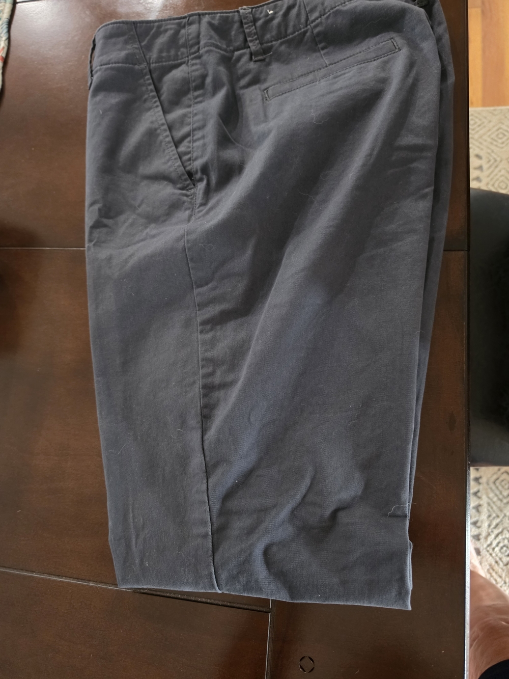 LOFT WOMENS Chino Pants - Black
